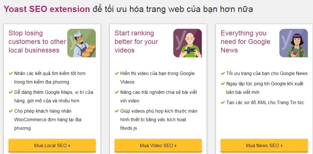 tinh nang seo nang cao cho WooCommerce Local Video News